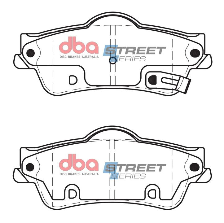 DBA Street Series Brake Pad Set Rear DB2267SS