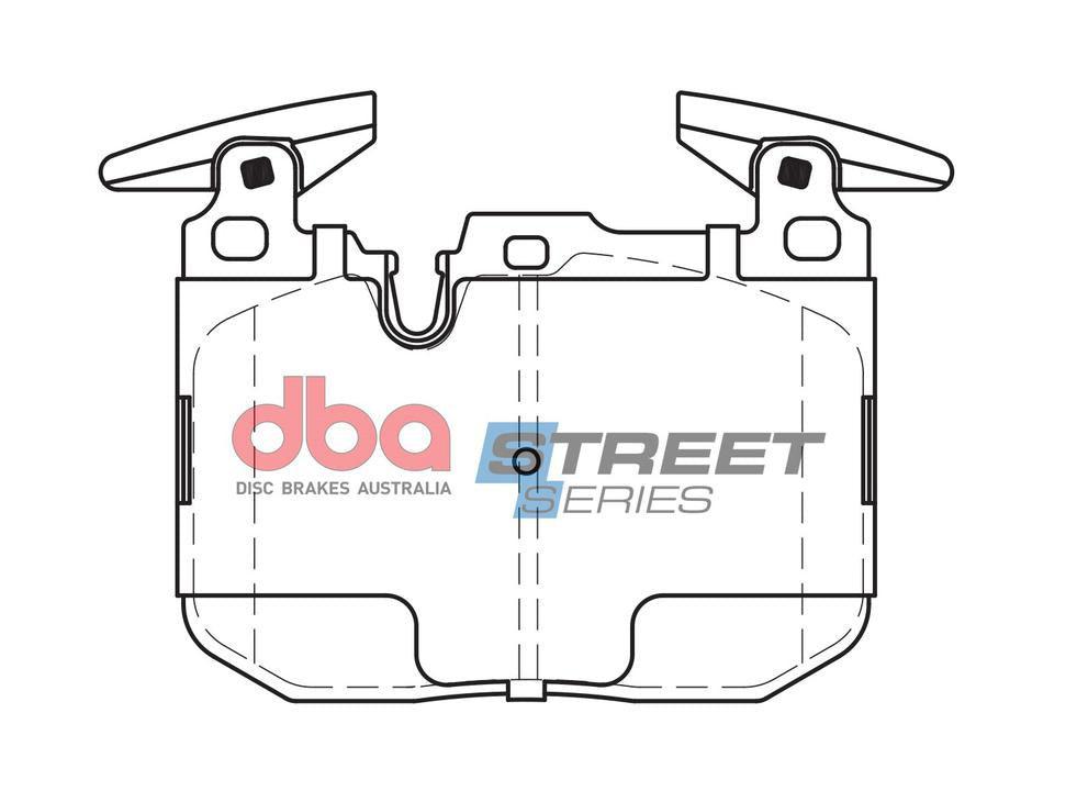DBA Street Series Brake Pad Set Front DB2299SS