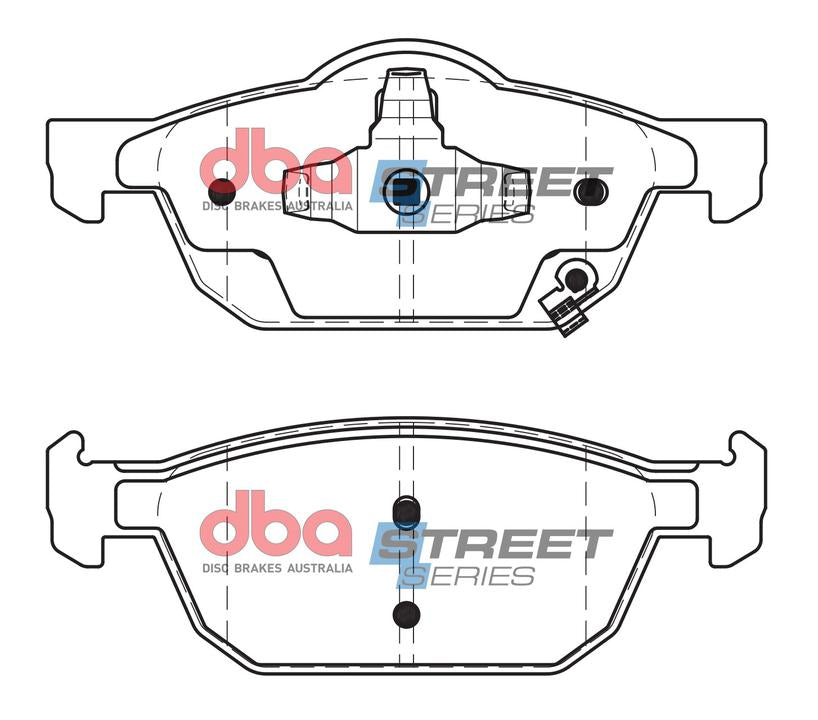DBA Street Series Brake Pad Set Front DB2308SS