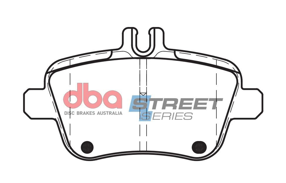 DBA Street Series Brake Pad Set Rear DB2318SS