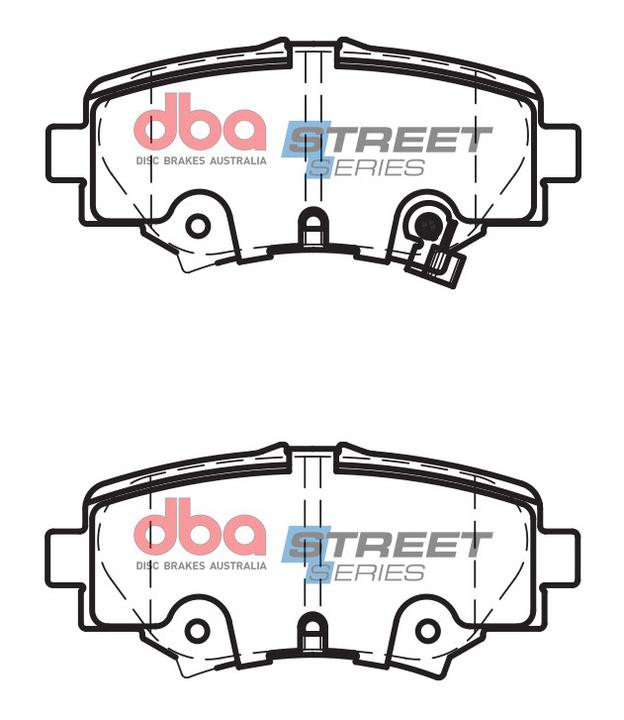 DBA Street Series Brake Pad Set Rear DB2331SS