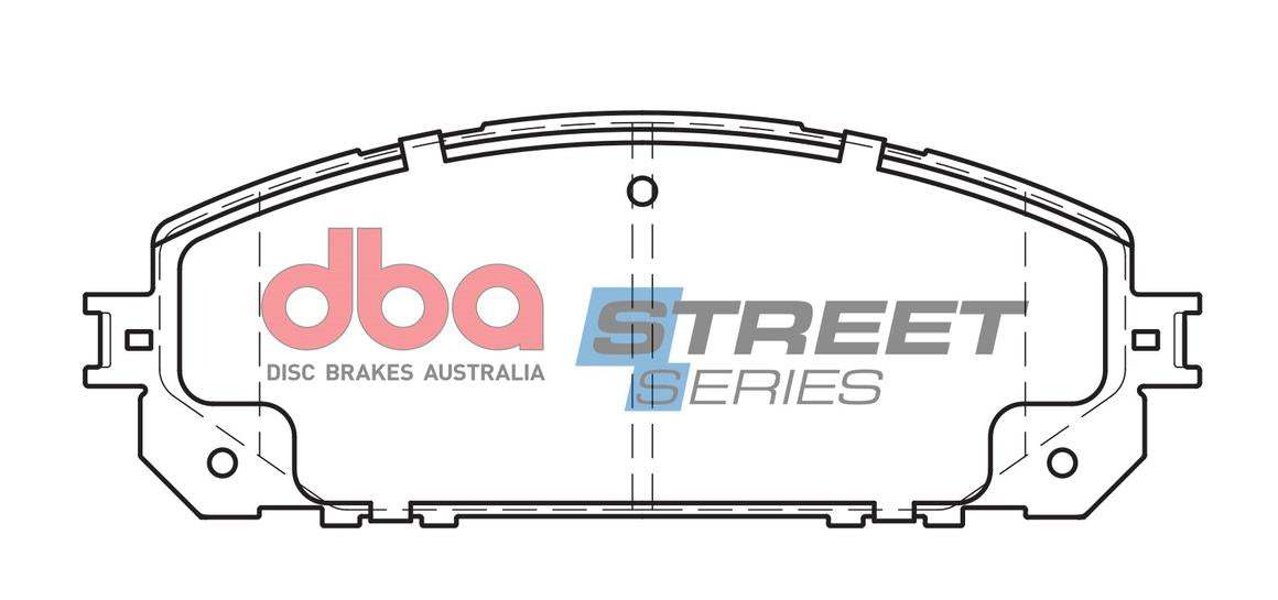 DBA Street Series Brake Pad Set Front DB2337SS