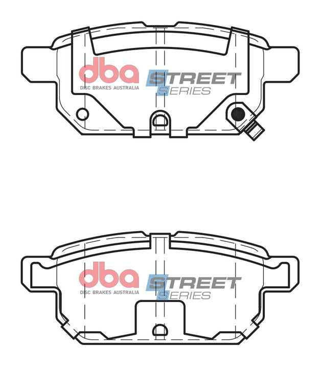DBA Street Series Brake Pad Set Rear DB2364SS