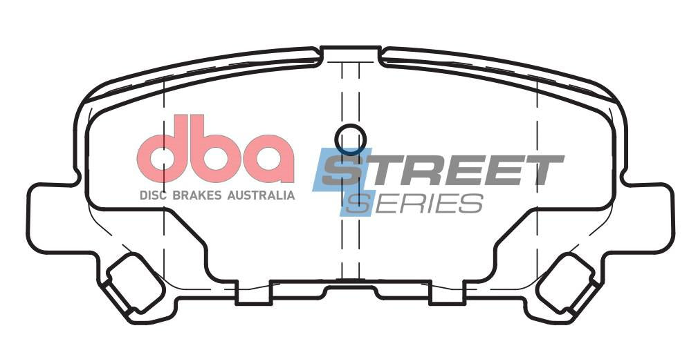 DBA Street Series Brake Pad Set Rear DB2368SS