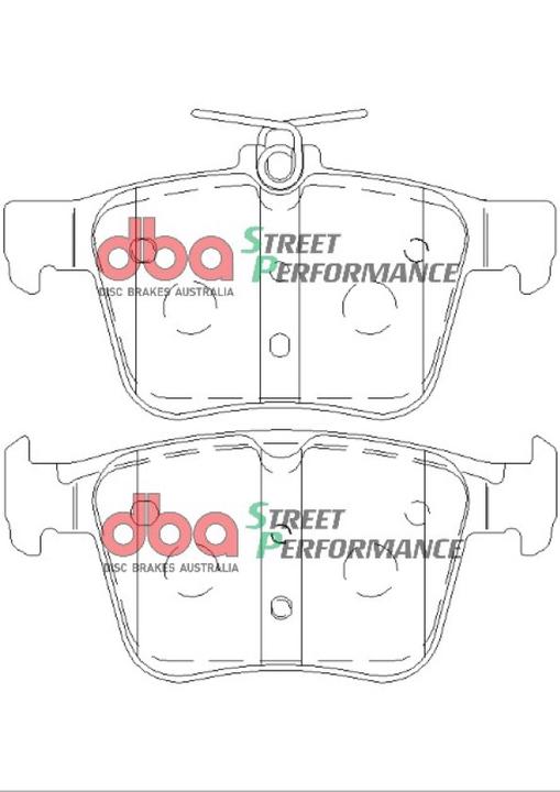 DBA Street Performance Brake Pad Set DB2415SP