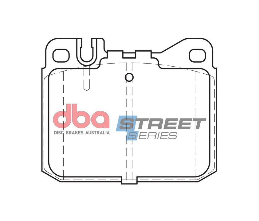 DBA Street Series Brake Pad Set Front DB243SS