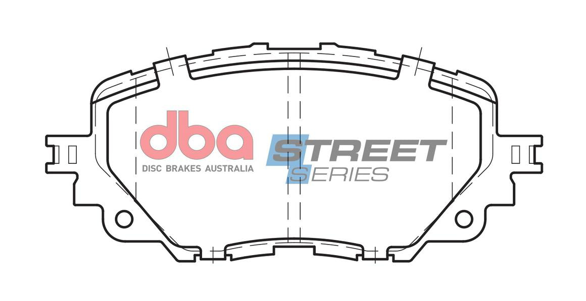 DBA Street Series Brake Pad Set Front DB2441SS