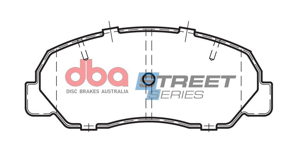 DBA Street Series Brake Pad Set Front DB292SS