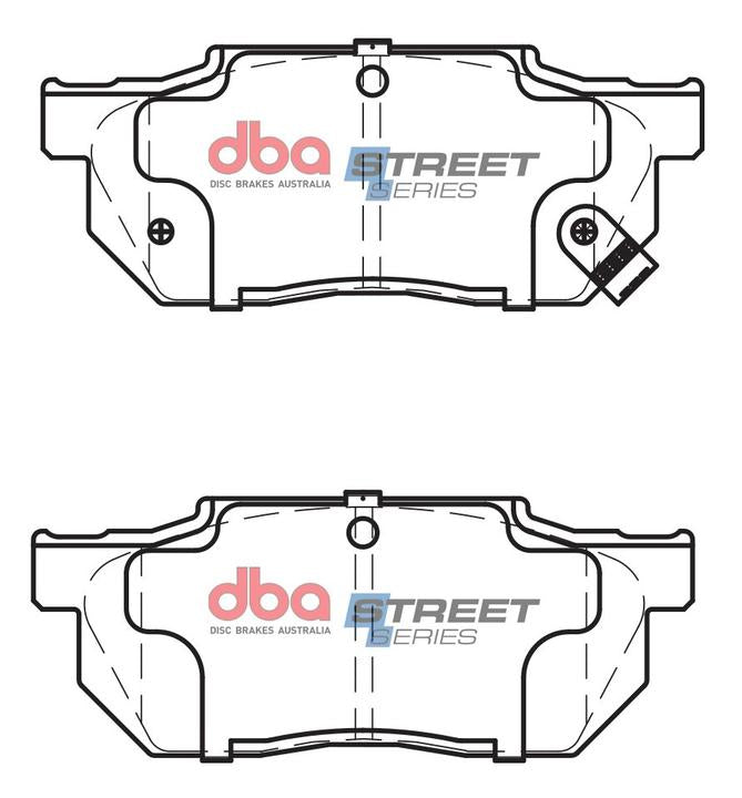 DBA Street Series Brake Pad Set Front DB300SS