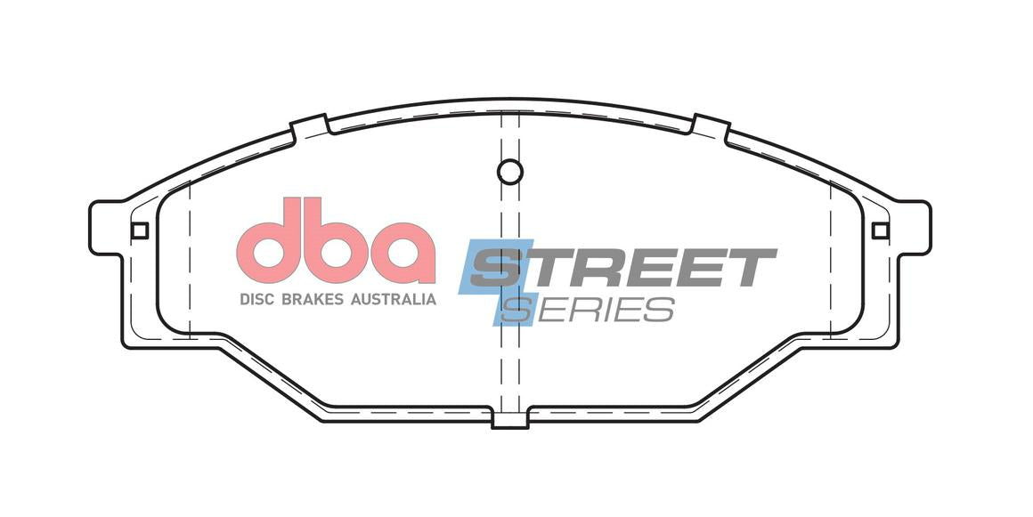 DBA Street Series Brake Pad Set Front DB318SS