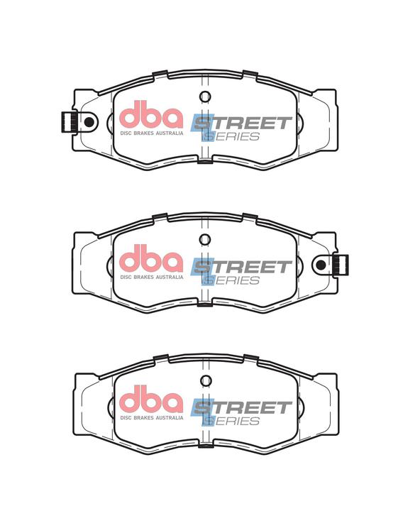 DBA Street Series Brake Pad Set Front DB382SS