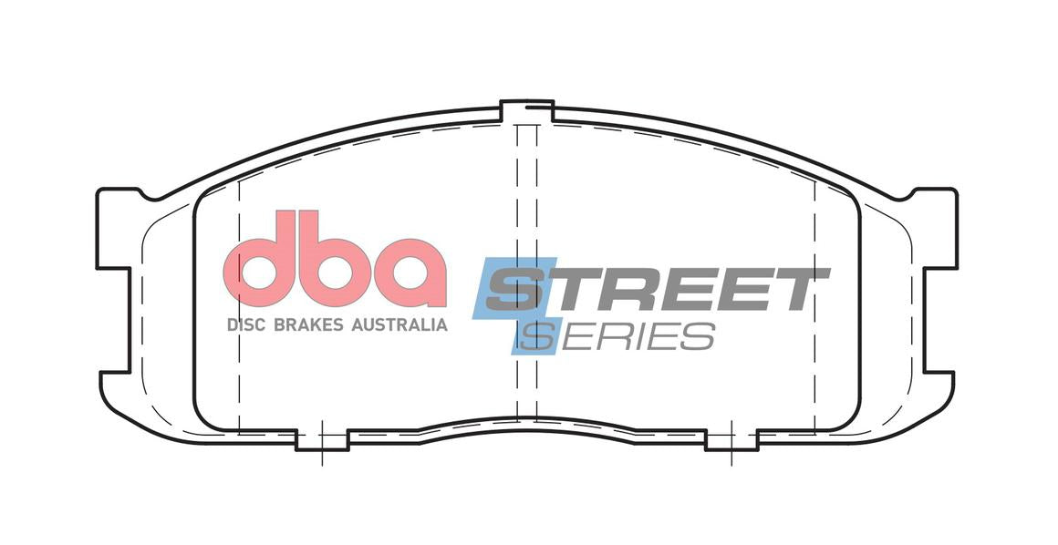 DBA Street Series Brake Pad Set Front DB388SS