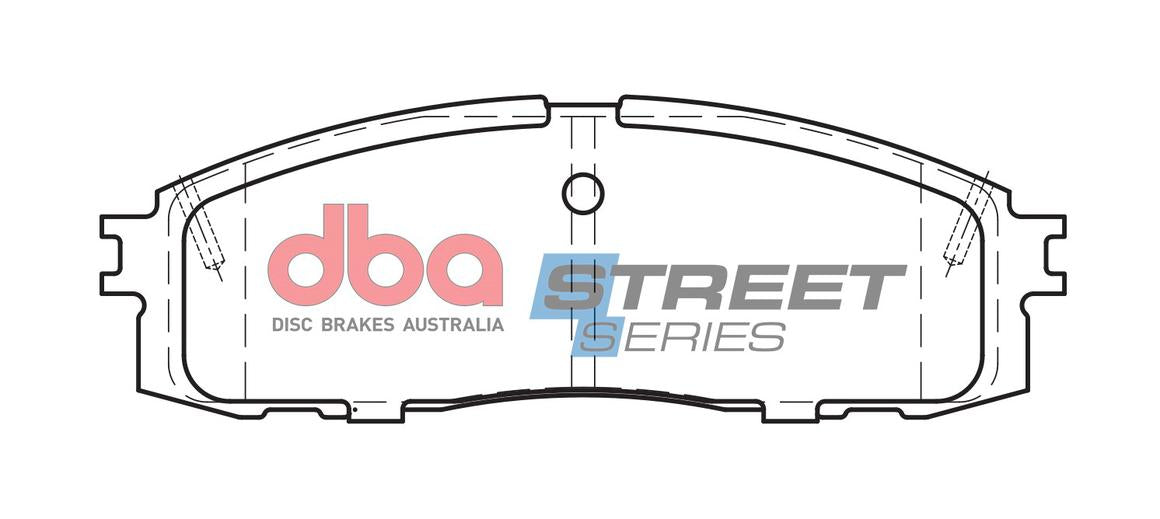 DBA Street Series Brake Pad Set Rear DB413SS