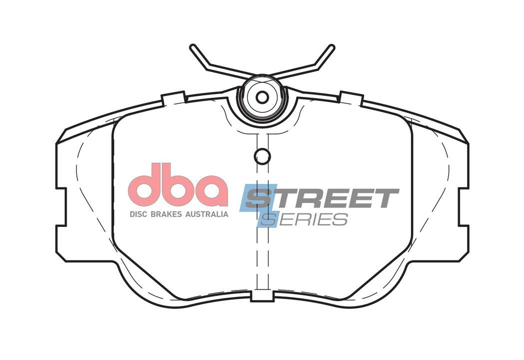 DBA Street Series Brake Pad Set Front DB425SS