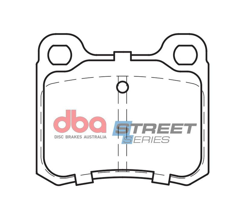 DBA Street Series Brake Pad Set Rear DB433SS