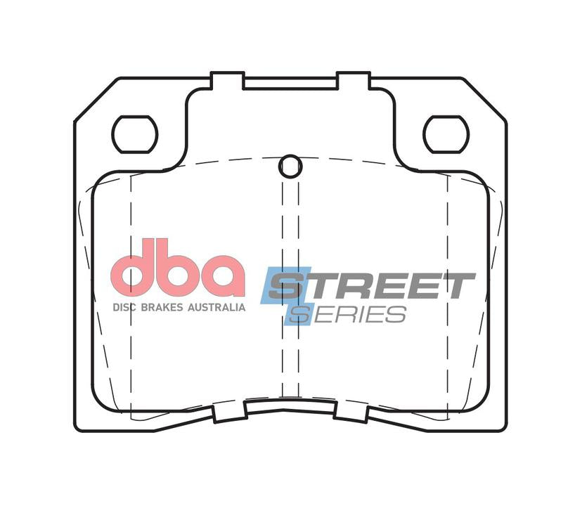 DBA Street Series Brake Pad Set Rear DB521SS