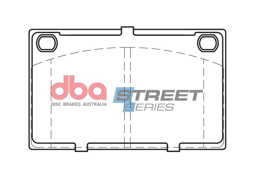 DBA Street Series Brake Pad Set Front DB549SS