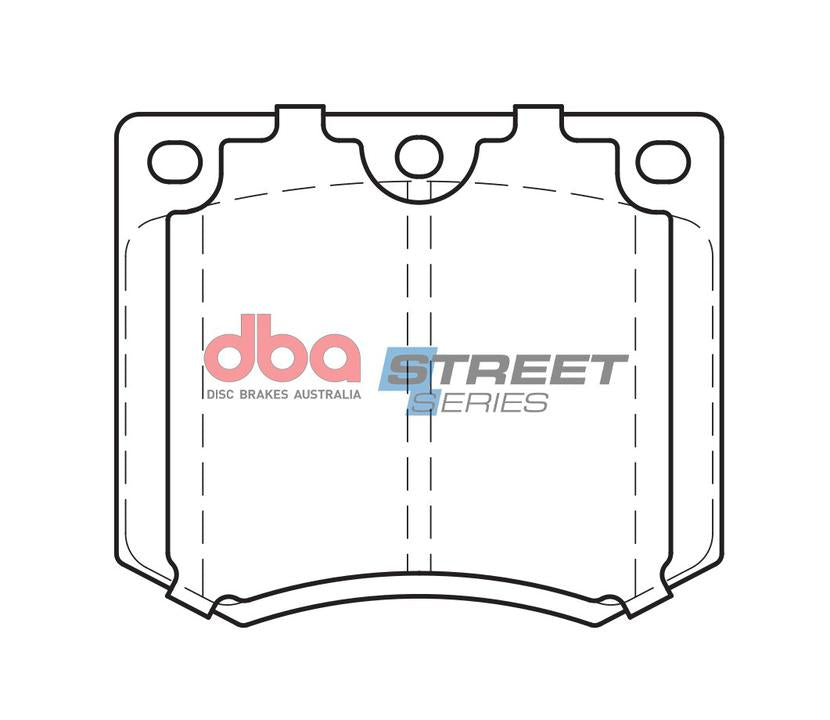 DBA Street Series Brake Pad Set Front DB625SS