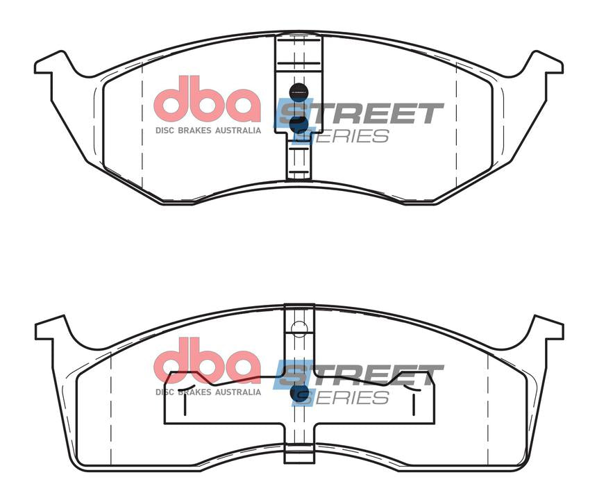 DBA Street Series Brake Pad Set DB7470ASS