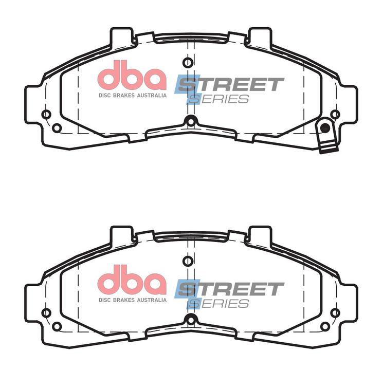 DBA Street Series Brake Pad Set DB7532SS