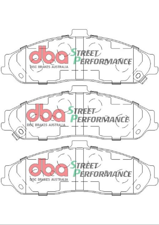 DBA Street Performance Brake Pad Set Front DB7599SP