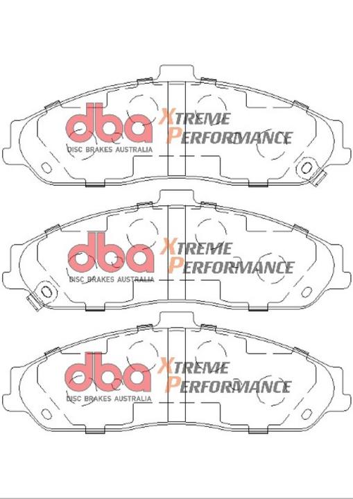 DBA Xtreme Performance Brake Pad Set Front DB7599XP