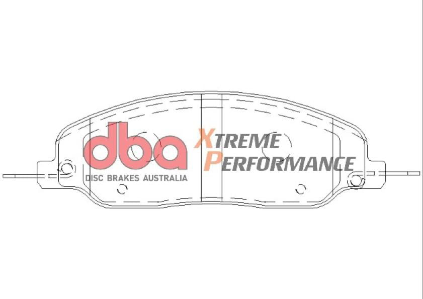 DBA Xtreme Performance Brake Pad Set DB7986XP