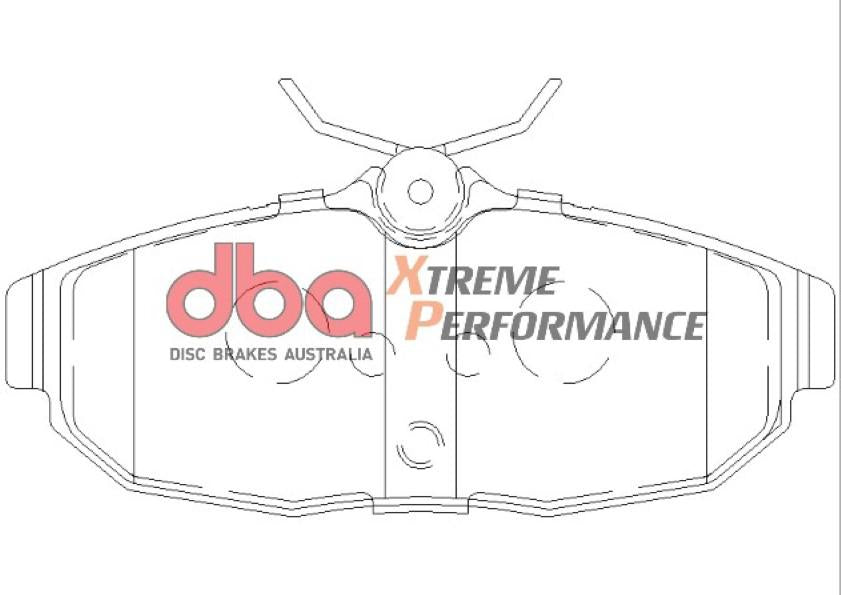DBA Xtreme Performance Brake Pad Set DB7987XP