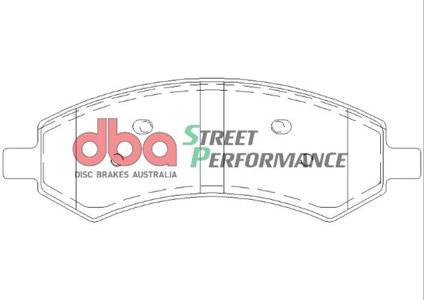 DBA Street Performance Brake Pad Set DB7991SP