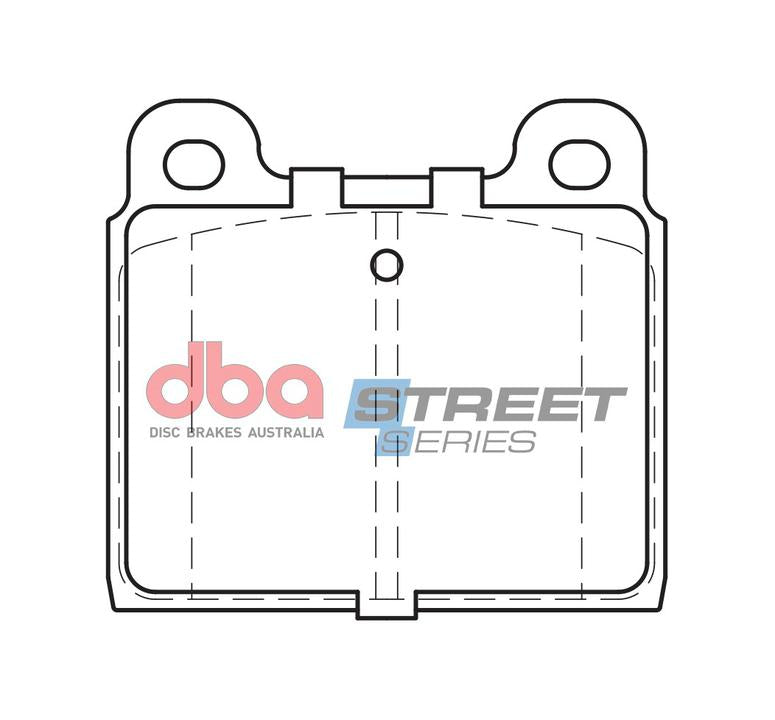 DBA Street Series Brake Pad Set Front DB84SS