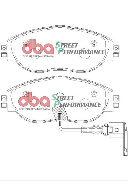 DBA Street Performance Brake Pad Set DB8849SP