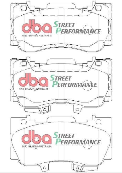 DBA Street Performance Brake Pad Set DB9011SP