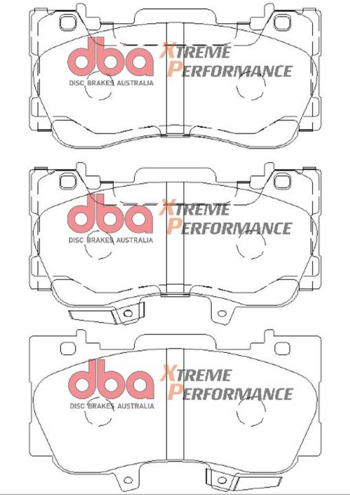 DBA Xtreme Performance Brake Pad Set DB9011XP