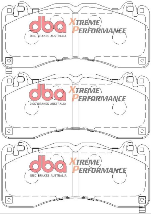 DBA Xtreme Performance Brake Pad Set Front DB9021XP