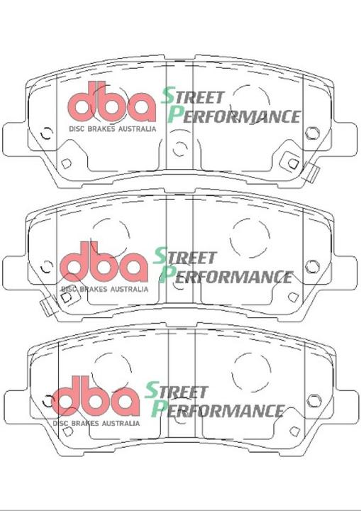DBA Street Performance Brake Pad Set DB9022SP