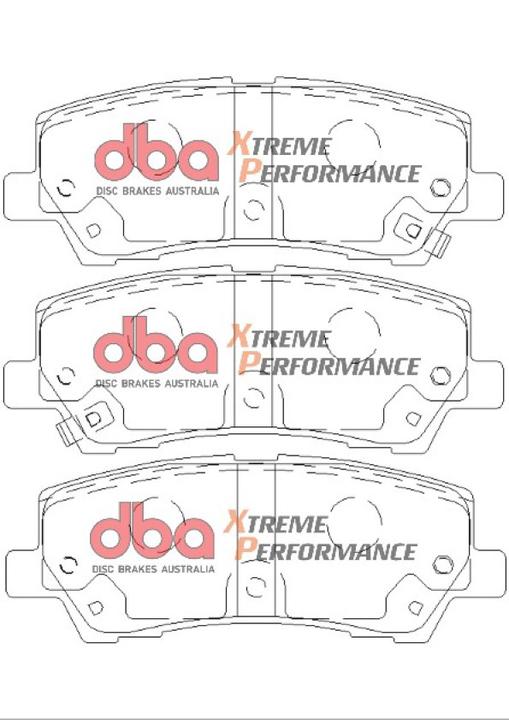 DBA Xtreme Performance Brake Pad Set DB9022XP