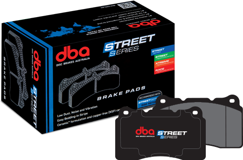DBA Street Series Brake Pad Set Rear DB2020SS