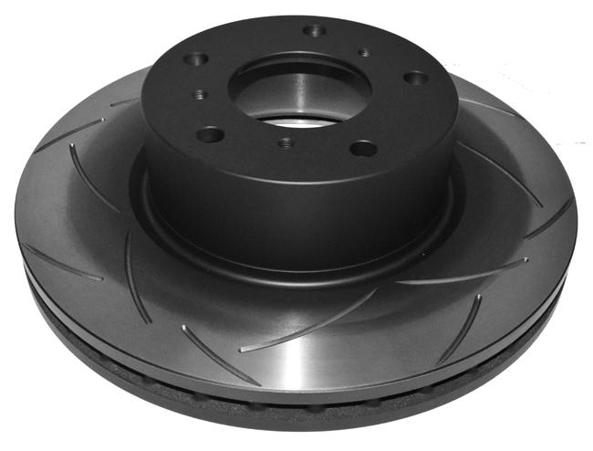 DBA T2 Slotted Brake Rotor Single 296mm Front DBA040S