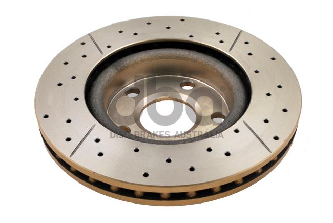DBA X-Gold Brake Rotor Single 298mm Front DBA2026X