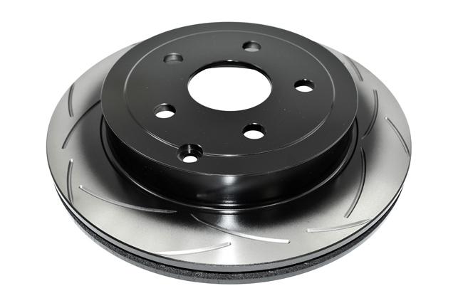 DBA T2 Slotted Brake Rotor Single 302mm Rear DBA2027S