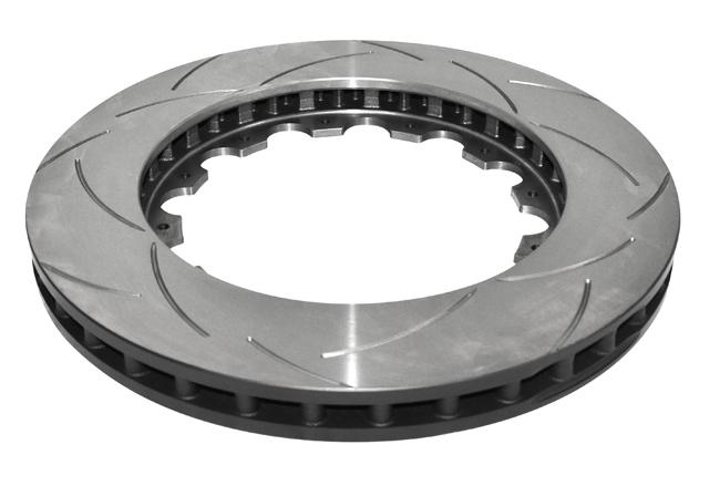 DBA T2 Slotted Brake Rotor Single 362mm Rear DBA2037.1S