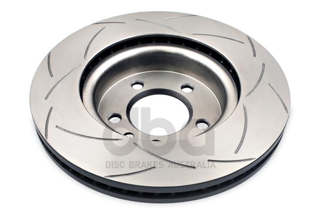 DBA T2 4x4 Slotted Brake Rotor Single 317mm Front DBA2090S
