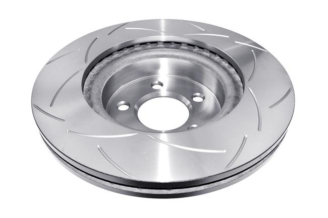 DBA T2 Slotted Brake Rotor Single 322mm Front DBA2107S