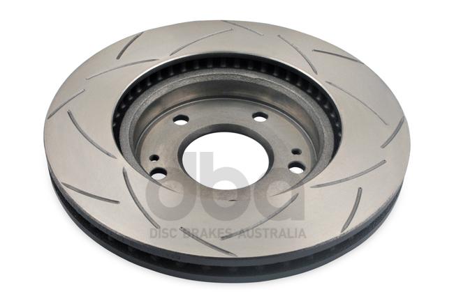 DBA T2 4x4 Slotted Brake Rotor Single 276mm Front DBA2201S
