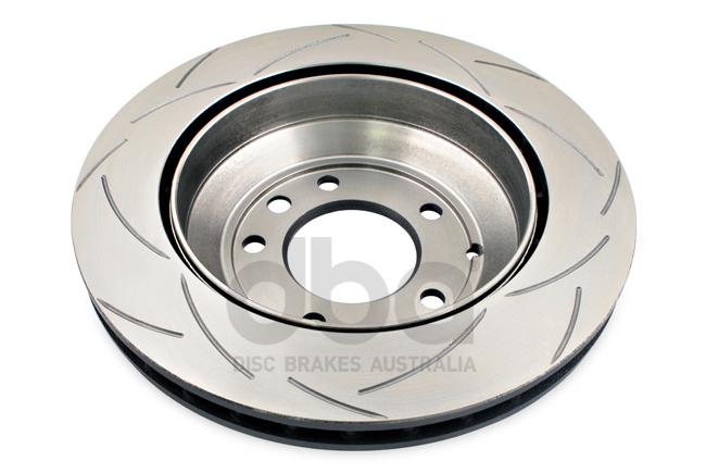 DBA T2 4x4 Slotted Brake Rotor Single 330mm Rear DBA2245S