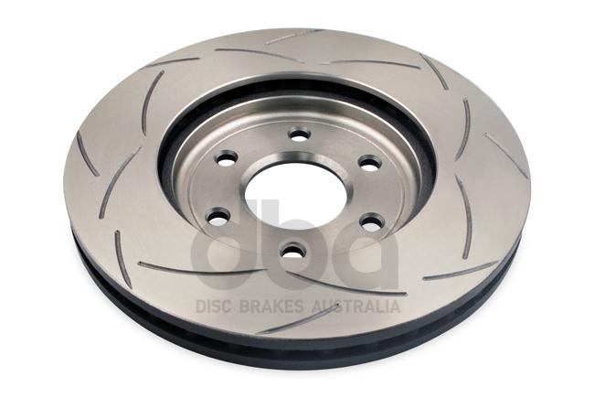 DBA T2 4x4 Slotted Brake Rotor Single 296mm Front DBA2310S