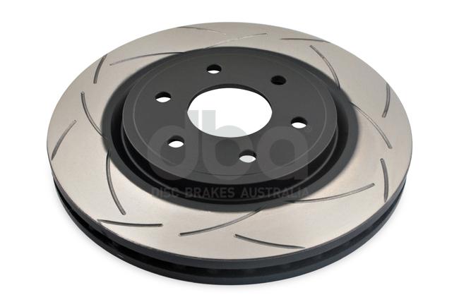DBA T2 4x4 Slotted Brake Rotor Single 296mm Front DBA2310S