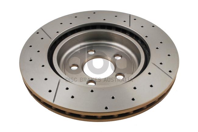 DBA X-Gold Brake Rotor Single 345mm Front DBA2438X