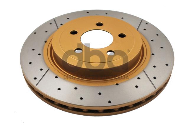 DBA X-Gold Brake Rotor Single 345mm Front DBA2438X