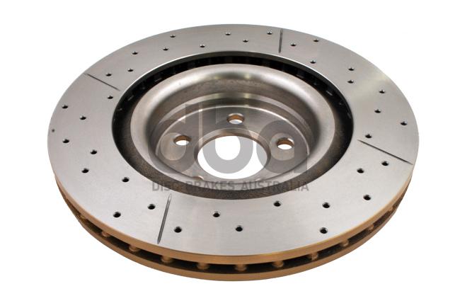 DBA X-Gold Brake Rotor Single 360mm Front DBA2444X